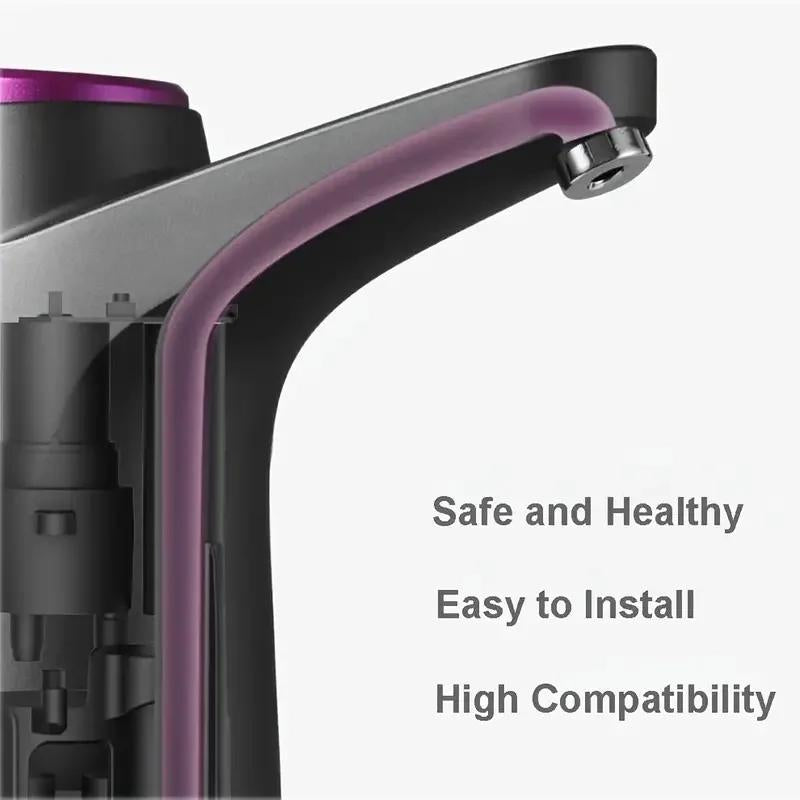 USB Charging Water Bottle Pump