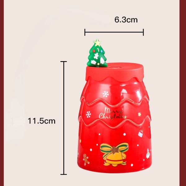 Christmas Season Mug with Lid