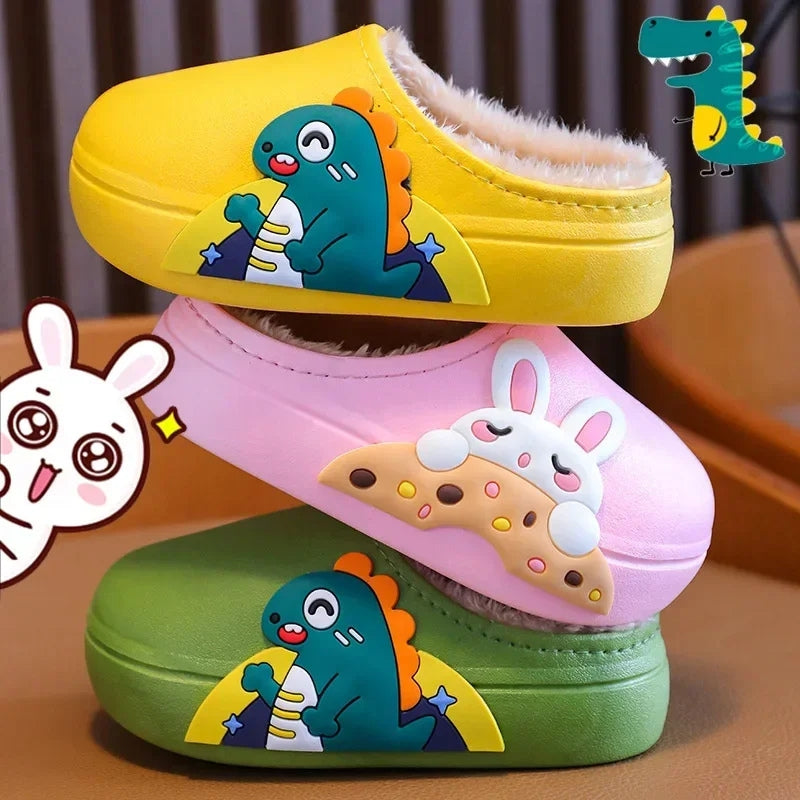 Waterproof Kids' Cotton Shoes