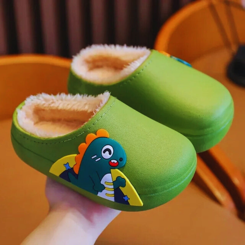 Waterproof Kids' Cotton Shoes
