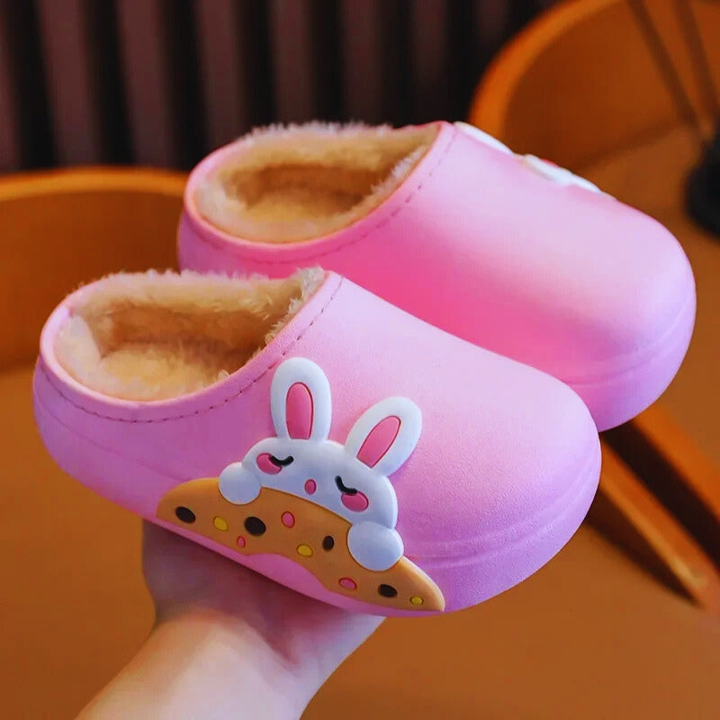 Waterproof Kids' Cotton Shoes