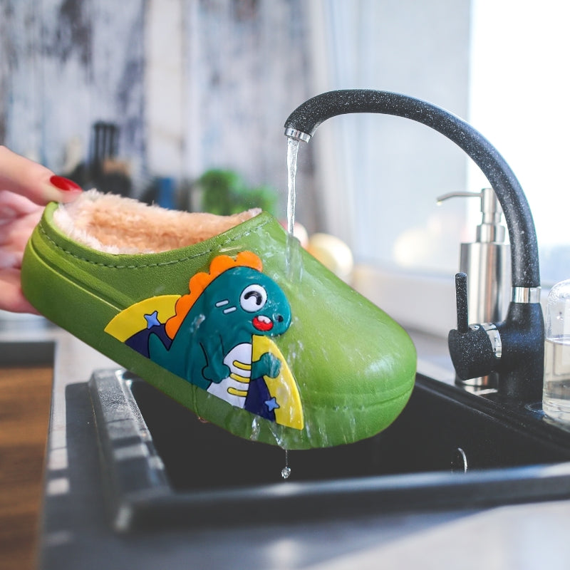 Waterproof Kids' Cotton Shoes