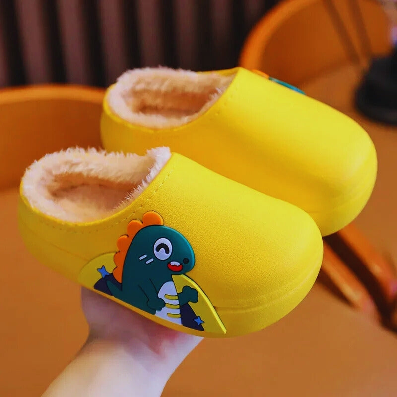 Waterproof Kids' Cotton Shoes