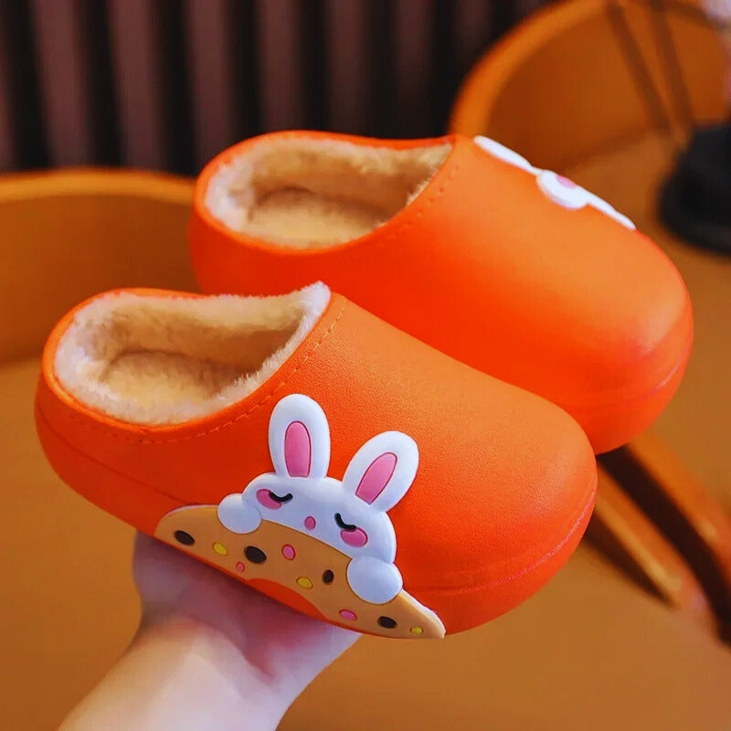 Waterproof Kids' Cotton Shoes
