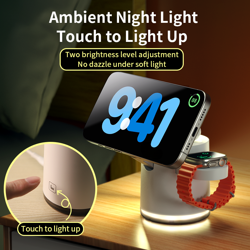 Magnetic Wireless Charging Station