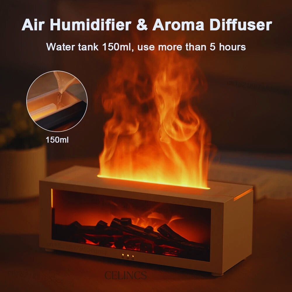 Flame Aroma Diffuser & Humidifier