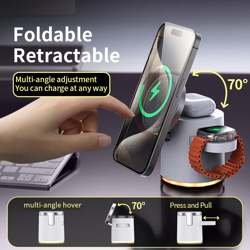 Magnetic Wireless Charging Station
