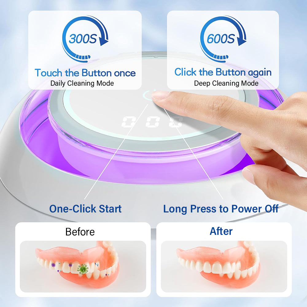 Ultrasonic Cleaner with UV Sterilization