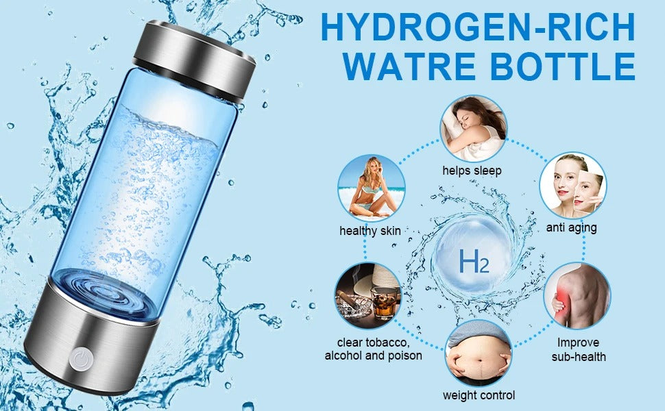 Rich Hydrogen Oxygen Water Bottle