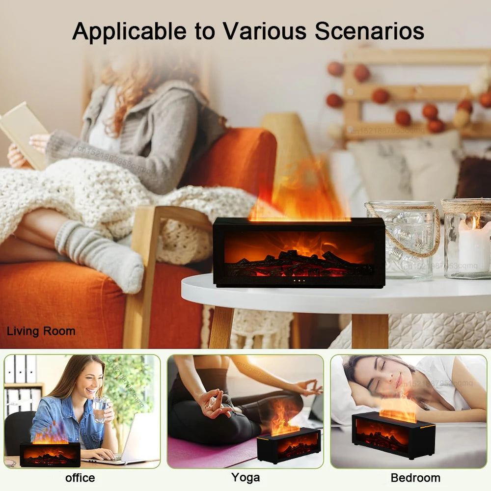 Flame Aroma Diffuser & Humidifier