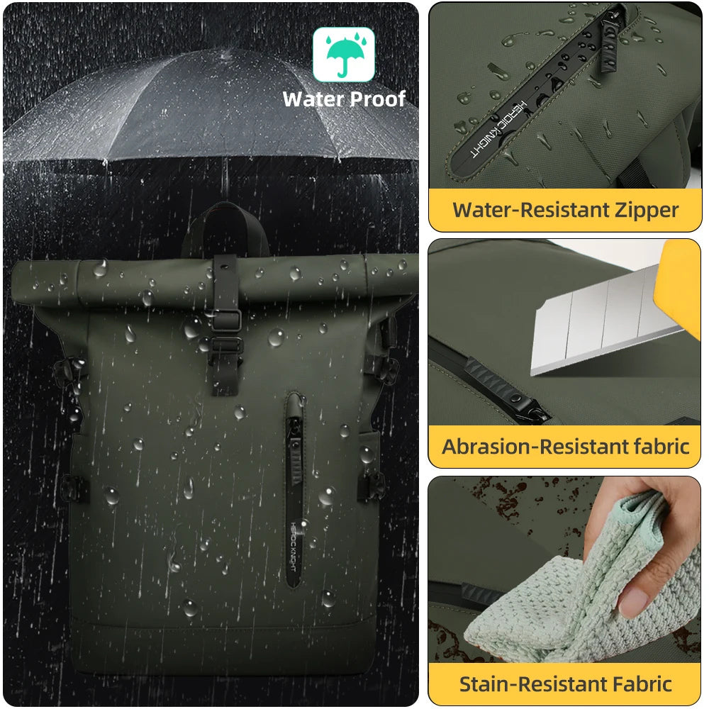 Expandable Waterproof Travel Backpack
