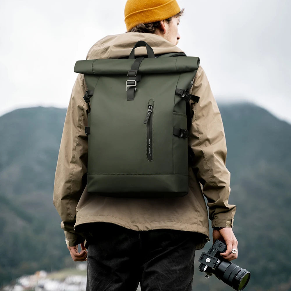 Expandable Waterproof Travel Backpack