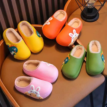 Waterproof Kids' Cotton Shoes